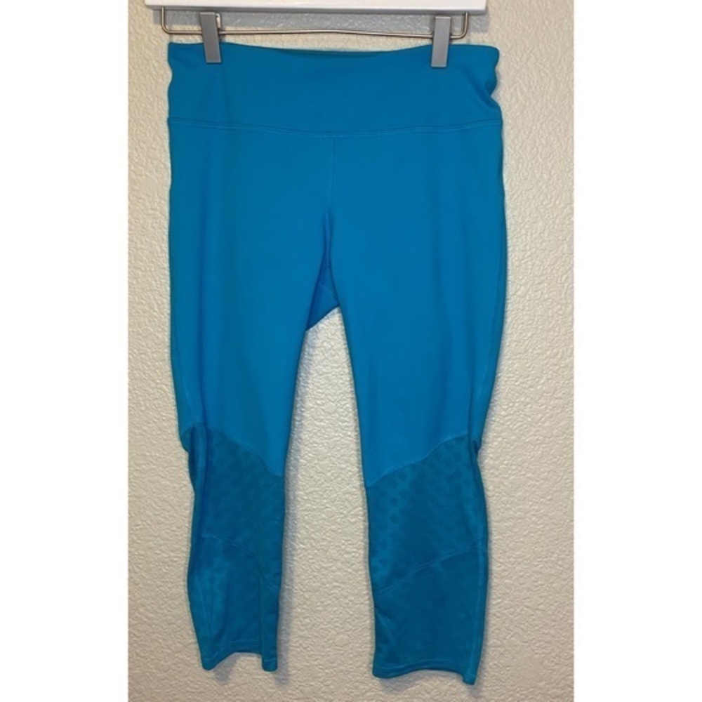 Rabbit Run‎ Teal Cropped Leggings Size Medium